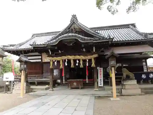 百舌鳥八幡宮の本殿