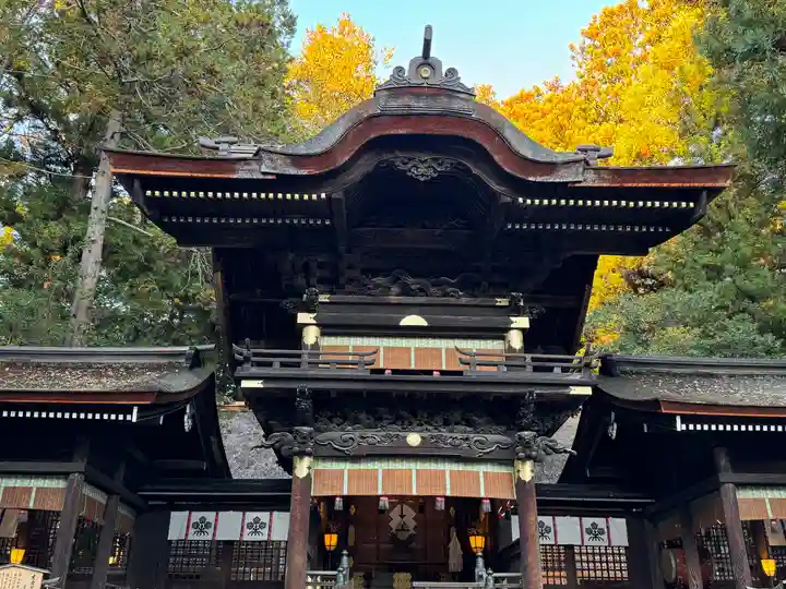 諏訪大社下社秋宮(長野県)
