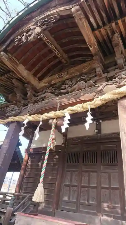 諏訪神社の本殿・本堂