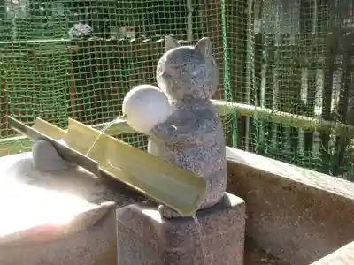荻窪白山神社の手水舎
