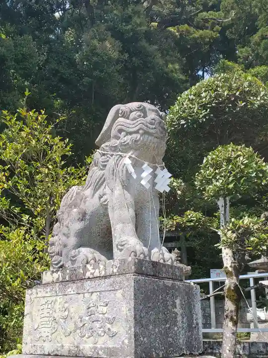 飽波神社の狛犬