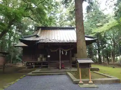 生品神社の本殿・本堂