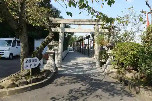 美多彌神社の鳥居