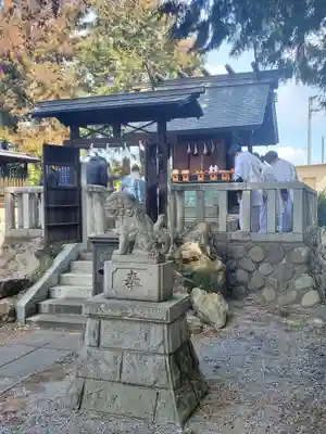御厨神社（福富町）の狛犬