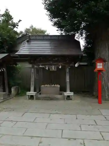 鷲宮神社の手水舎
