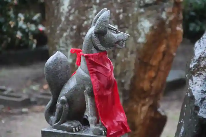 晴門田神社の狛犬