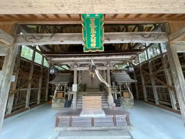 夏見神社の本殿・本堂