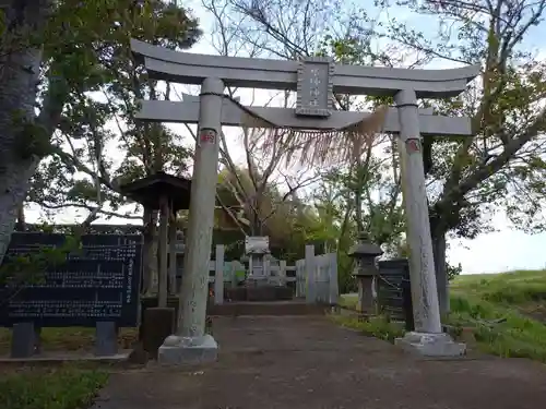 水神神社の鳥居