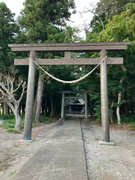 吉田八幡宮の鳥居