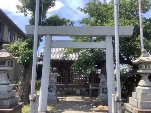 秋葉神社の鳥居