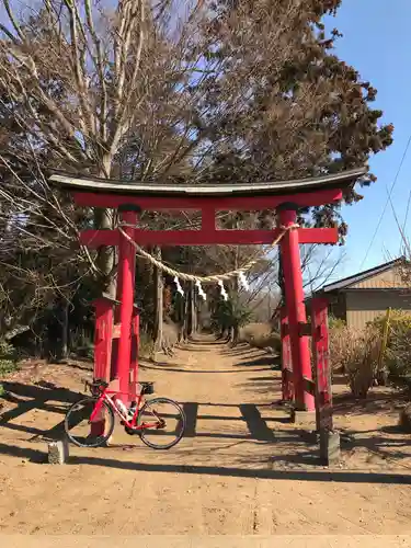 結城諏訪神社の鳥居