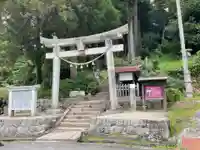 湯野神社の鳥居