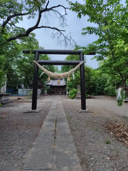 愛國神社の鳥居