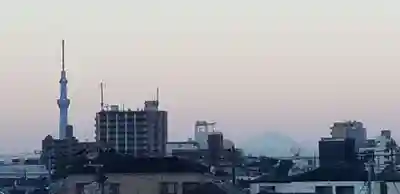 小岩田天祖神社の周辺