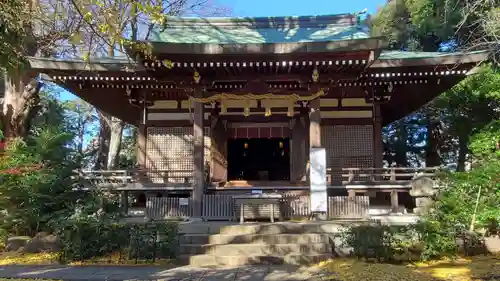 奥澤神社の本殿・本堂