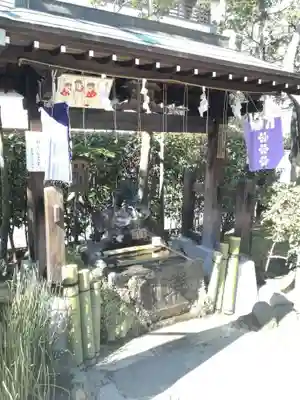 高木神社の手水舎