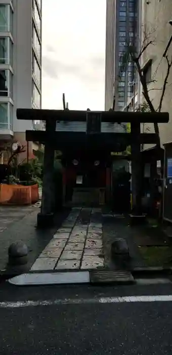 柳神社の鳥居