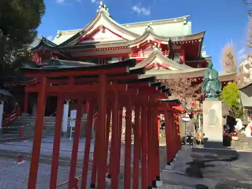 京濱伏見稲荷神社の鳥居