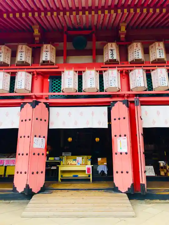 愛染堂勝鬘院の本殿・本堂