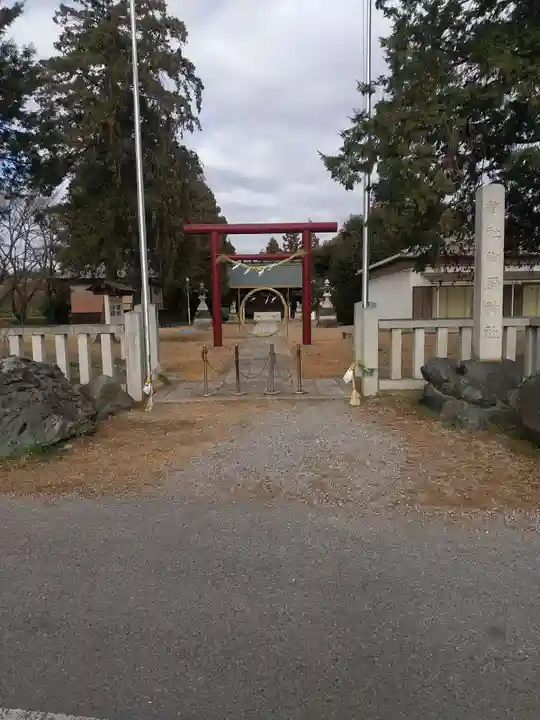 御厨神社(福富町)の鳥居
