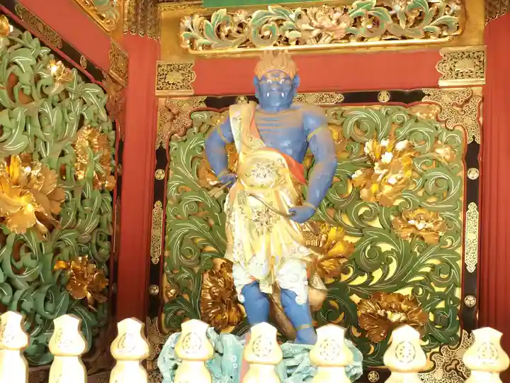 日光山輪王寺 大猷院の像