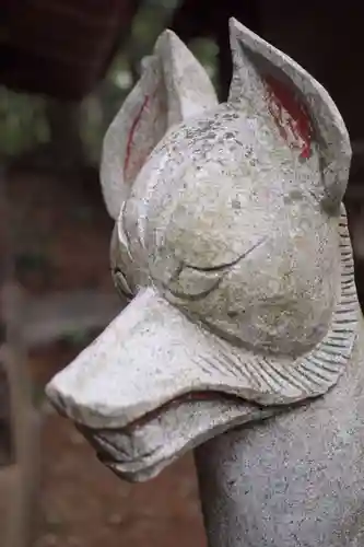 堀口天満天神社の狛犬