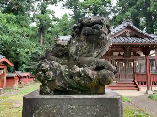 熊野神社の狛犬