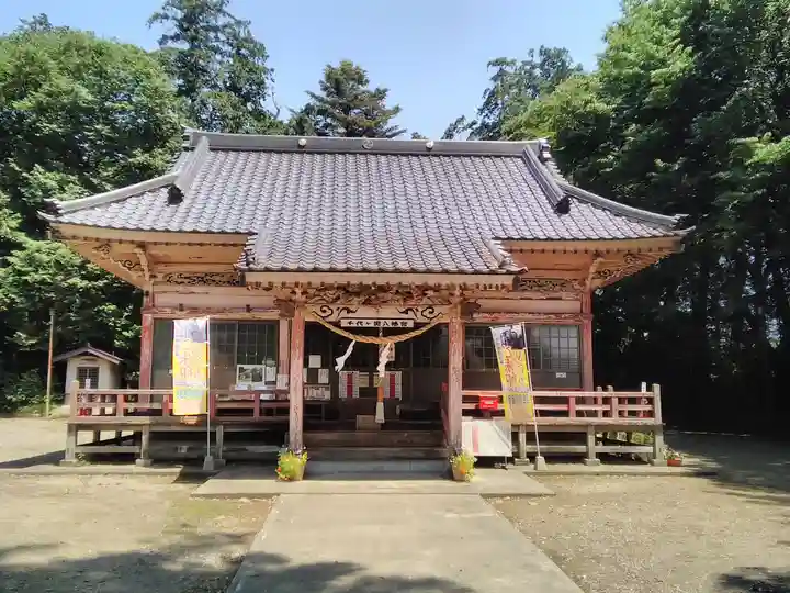 千代ケ岡八幡宮の本殿・本堂