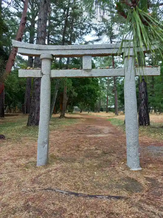 天橋立神社の鳥居