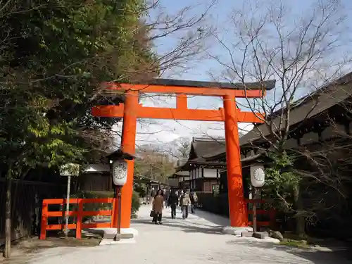 賀茂御祖神社（下鴨神社）の鳥居
