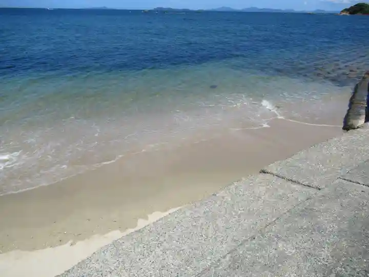 沖津宮(志賀海神社摂社)の周辺