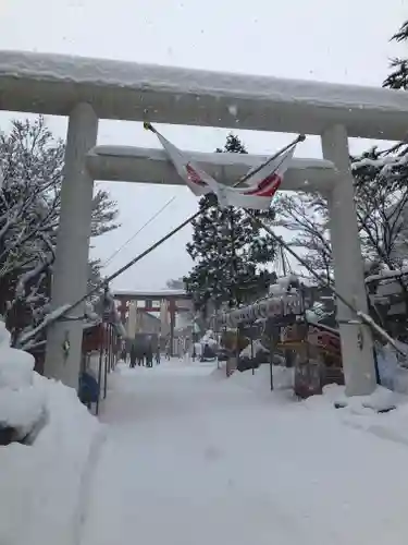 善知鳥神社の鳥居