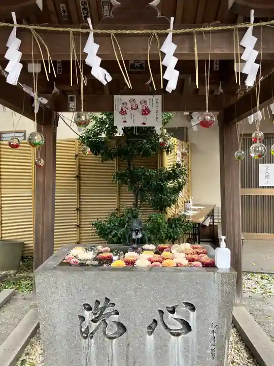 蛇窪神社の手水舎