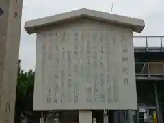 神明社（茶屋神明社）の歴史