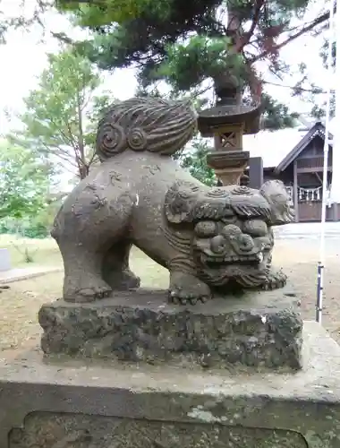 花畔神社の狛犬