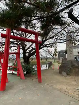 御嶽山 白龍神社の鳥居