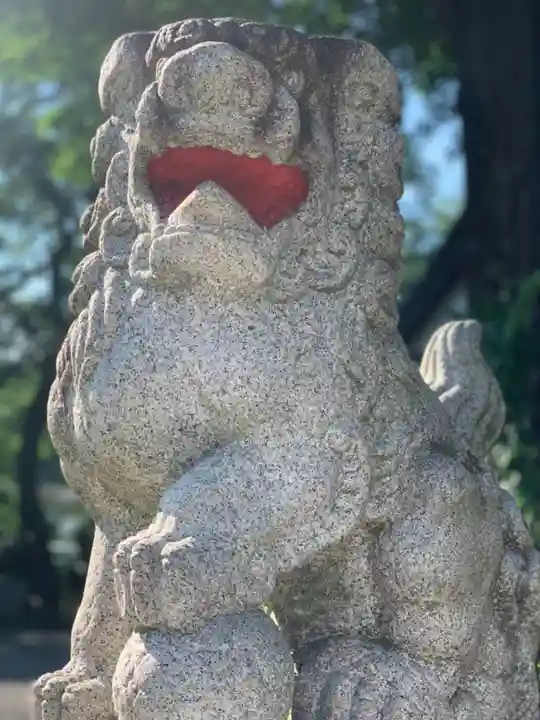 熊野神社の狛犬
