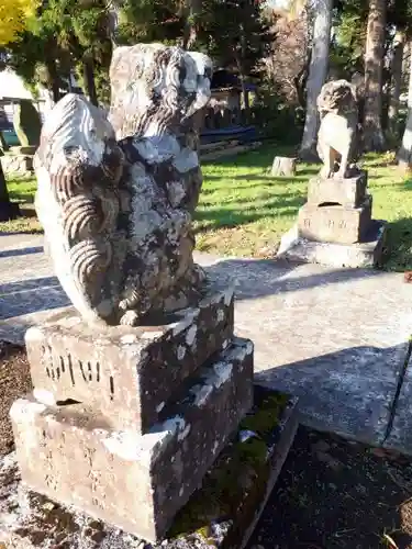 熊野神社の狛犬