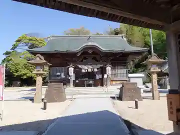 賣豆紀神社の本殿・本堂