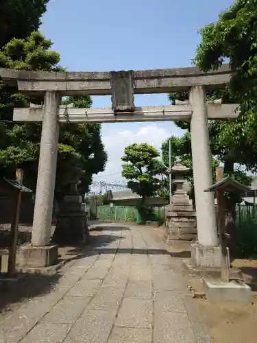 赤羽八幡神社の鳥居