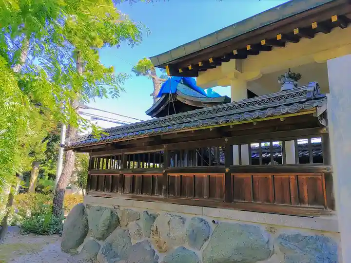 白山社の本殿・本堂