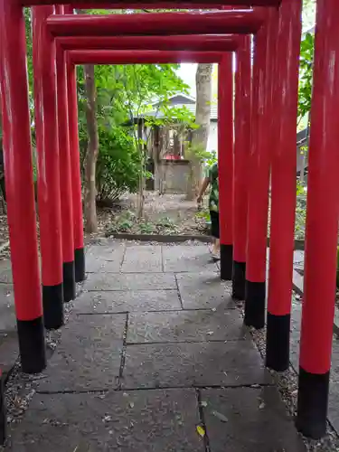 鎮守氷川神社の鳥居