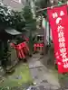 四谷於岩稲荷田宮神社の鳥居