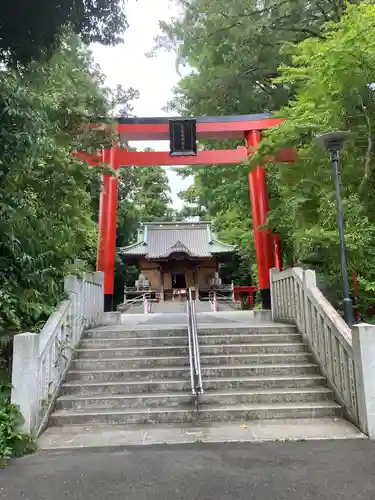 白笹稲荷神社の鳥居