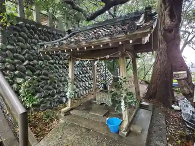 高天神社の手水舎