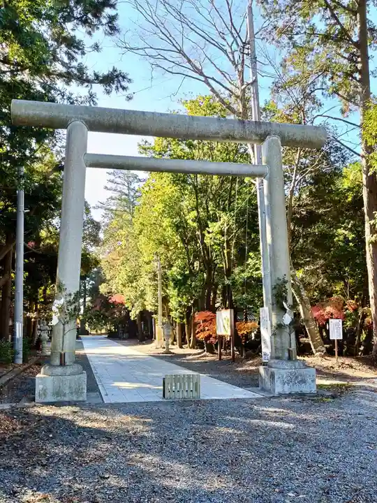 諏訪八幡神社の鳥居
