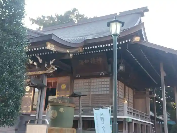 健田須賀神社の本殿