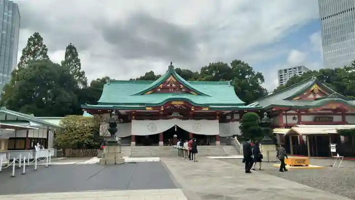日枝神社の本殿・本堂