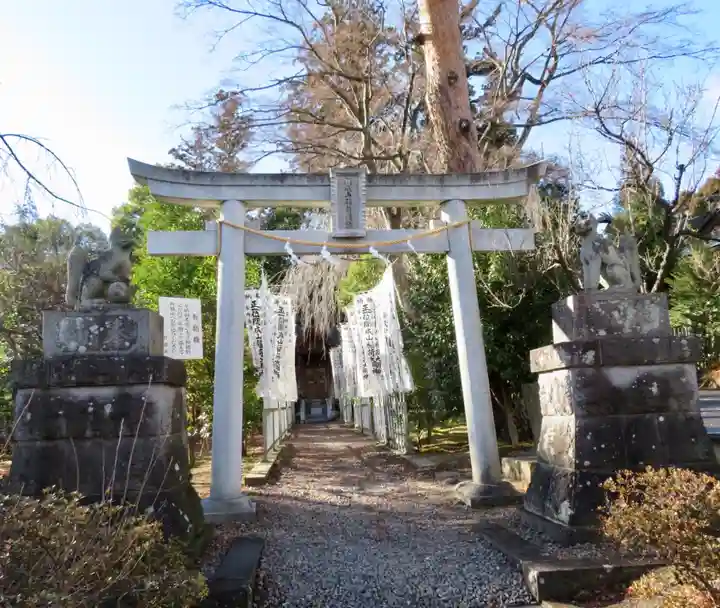 開成山大神宮の鳥居