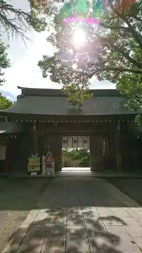 菊池神社の山門